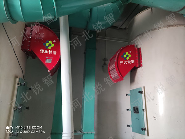 無火焰爆炸泄壓裝置安裝